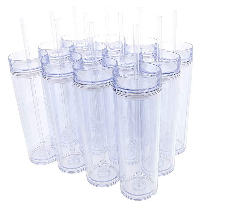 Clear Acrylic Tumblers