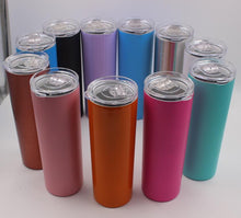 Load image into Gallery viewer, 100 pcs 20 oz skinny tumblers