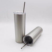 Load image into Gallery viewer, 6 pieces 20 oz skinny stainless steel tumblers