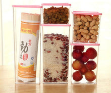 Load image into Gallery viewer, Plastic Food Storage Box Grain Container Kitchen Organizer