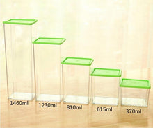 Load image into Gallery viewer, Plastic Food Storage Box Grain Container Kitchen Organizer