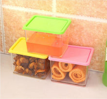 Load image into Gallery viewer, Plastic Food Storage Box Grain Container Kitchen Organizer