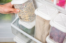 Load image into Gallery viewer, 5 Clear  Convenient Plastic Sealed Kitchen Storage Box Transparent Food Canister