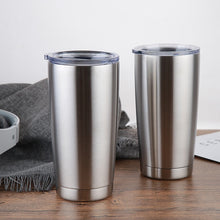 Load image into Gallery viewer, Double Walled Vacuum insulated Stainless Steel Christmas Design Tumblers