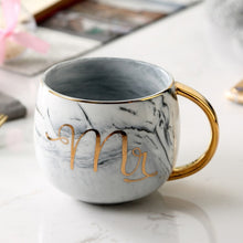 Load image into Gallery viewer, Creative Marble Design Porcelain Breakfast Coffee Mug