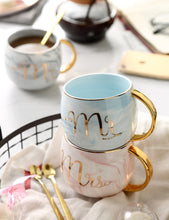 Load image into Gallery viewer, Creative Marble Design Porcelain Breakfast Coffee Mug