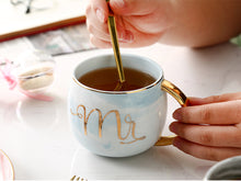 Load image into Gallery viewer, Creative Marble Design Porcelain Breakfast Coffee Mug