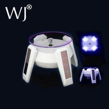 Load image into Gallery viewer, Solar and Battery Power 360 Degree Rotating Display Stand With Led Light