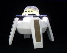 Load image into Gallery viewer, Solar and Battery Power 360 Degree Rotating Display Stand With Led Light