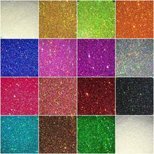 Load image into Gallery viewer, 50g / Bag Holographic Rainbow Nail Glitter Laser Powder 1/128 Chrome Pigment Dust