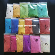 Load image into Gallery viewer, 50g/bag Holographic Diamond Glitter Silver/Gold 1/128 Fine Glitter Nail Fine Dust Shining Powder DIY Manicure Craft Accessories