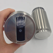 Load image into Gallery viewer, 10pcs 12oz/17oz Double Walled Vacuum Insulated Stainless Steel mugs with Flip up Straw Flask Mug