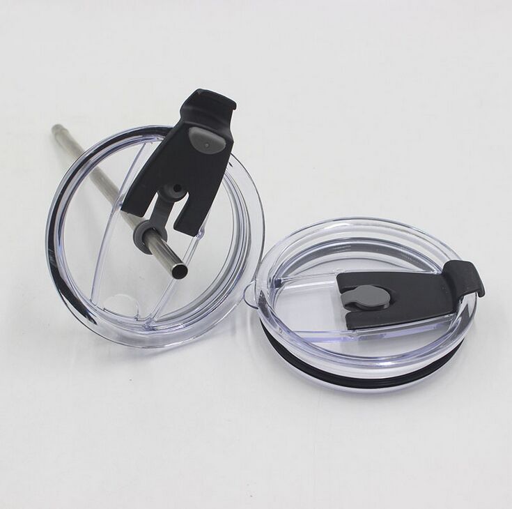 1 Pcs Spill Resistant Lid For 20 And 30 Oz Tumblers  With Straw Hole