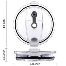 Load image into Gallery viewer, 1 Pcs Spill Resistant Lid For 20 And 30 Oz Tumblers  With Straw Hole