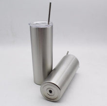 Load image into Gallery viewer, 50pcs 20oz Straight Stainless Steel double wall vacuum Insulated Tumblers