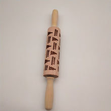 Load image into Gallery viewer, Christmas Embossing Rolling Pin Baking Cookies