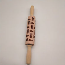 Load image into Gallery viewer, Christmas Embossing Rolling Pin Baking Cookies