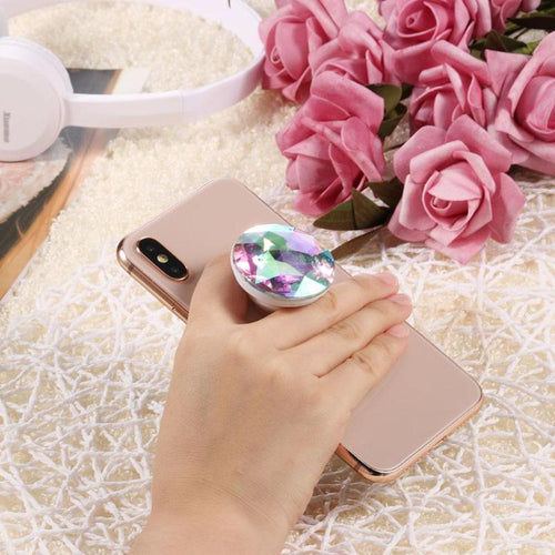 Colorful Diamond Grip Holder