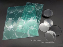 Load image into Gallery viewer, 50 pcs Phone Holder with Blank Aluminum and Acrylic Sublimation Insert for Customization.